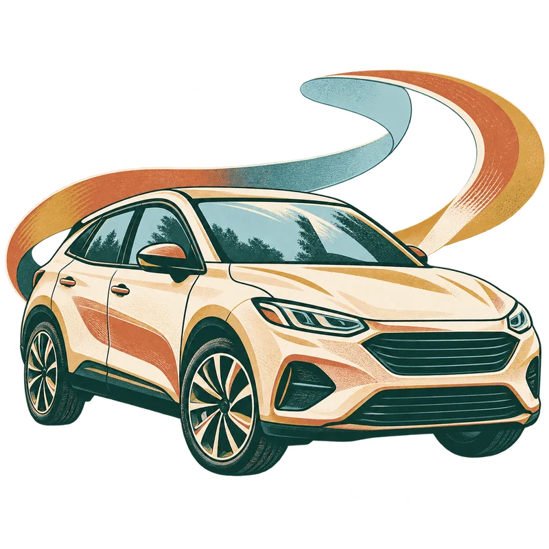Original editorial mobility illustration