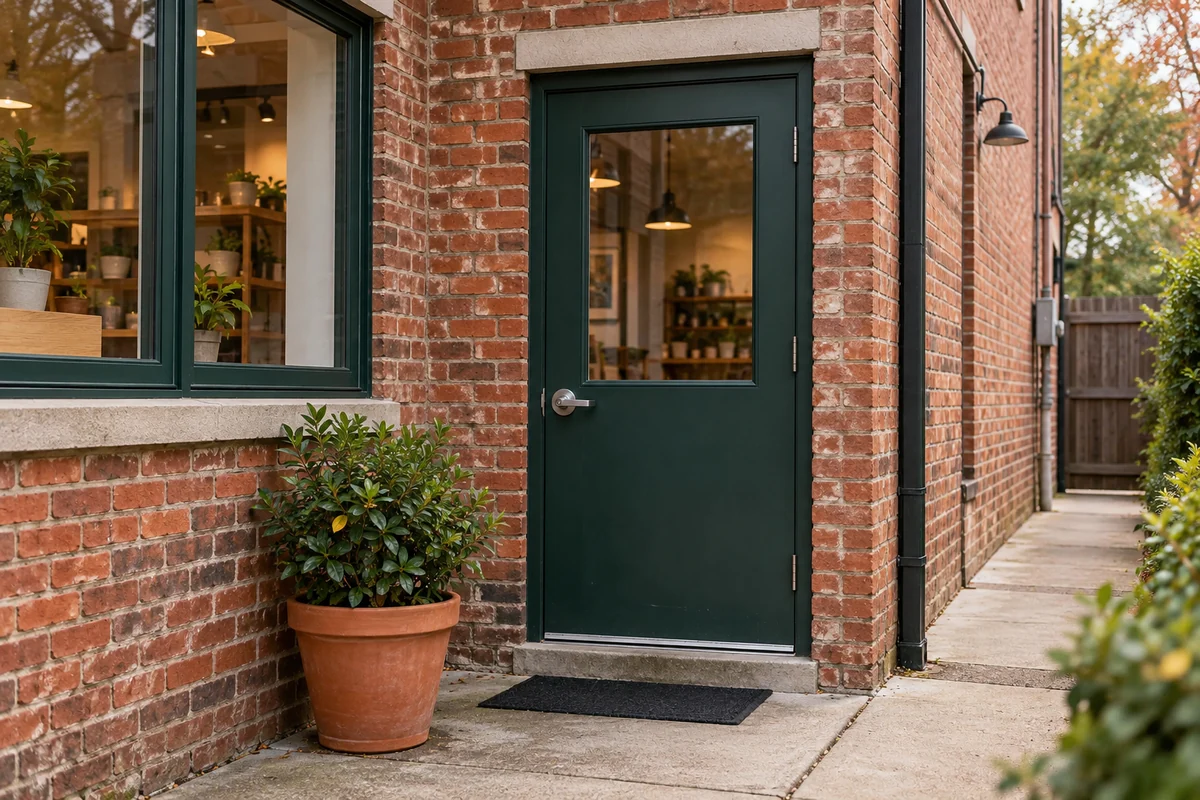 Representative shop entry scene; not a documented local job